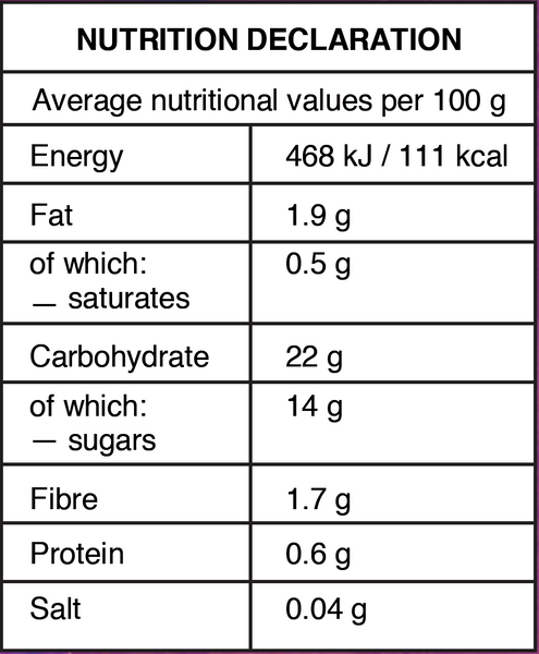 Açaí Berry Sorbet Scoopable 500mL