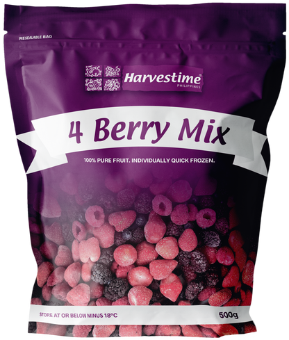 Harvestime Frozen 4 Berry Mix (500g)