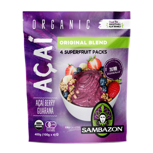 Sambazon Original Açaí Superfruit Packs 400g (4x100g)