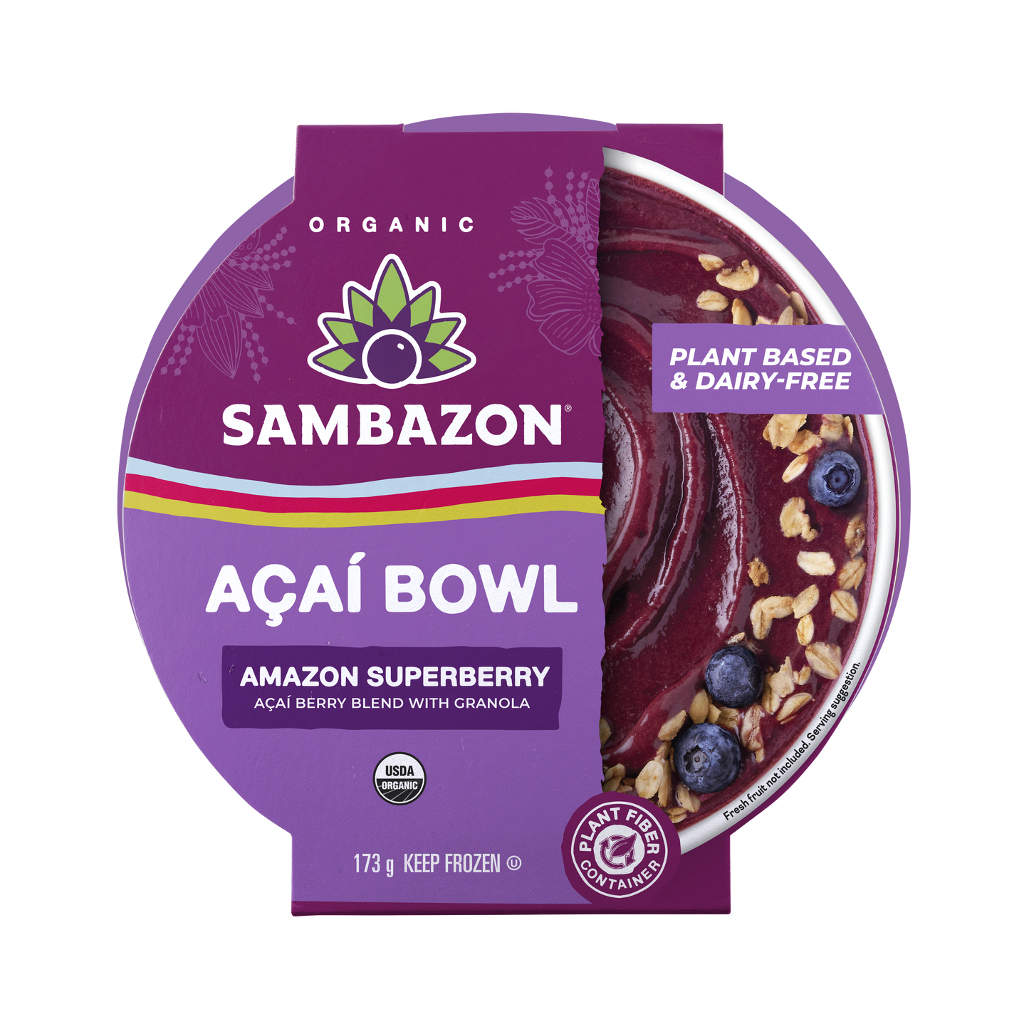 Sambazon Superberry Açaí Bowl (Ready-to-eat) 173g