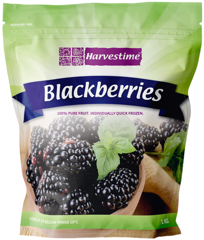 Harvestime Frozen Blackberries (1 KG)