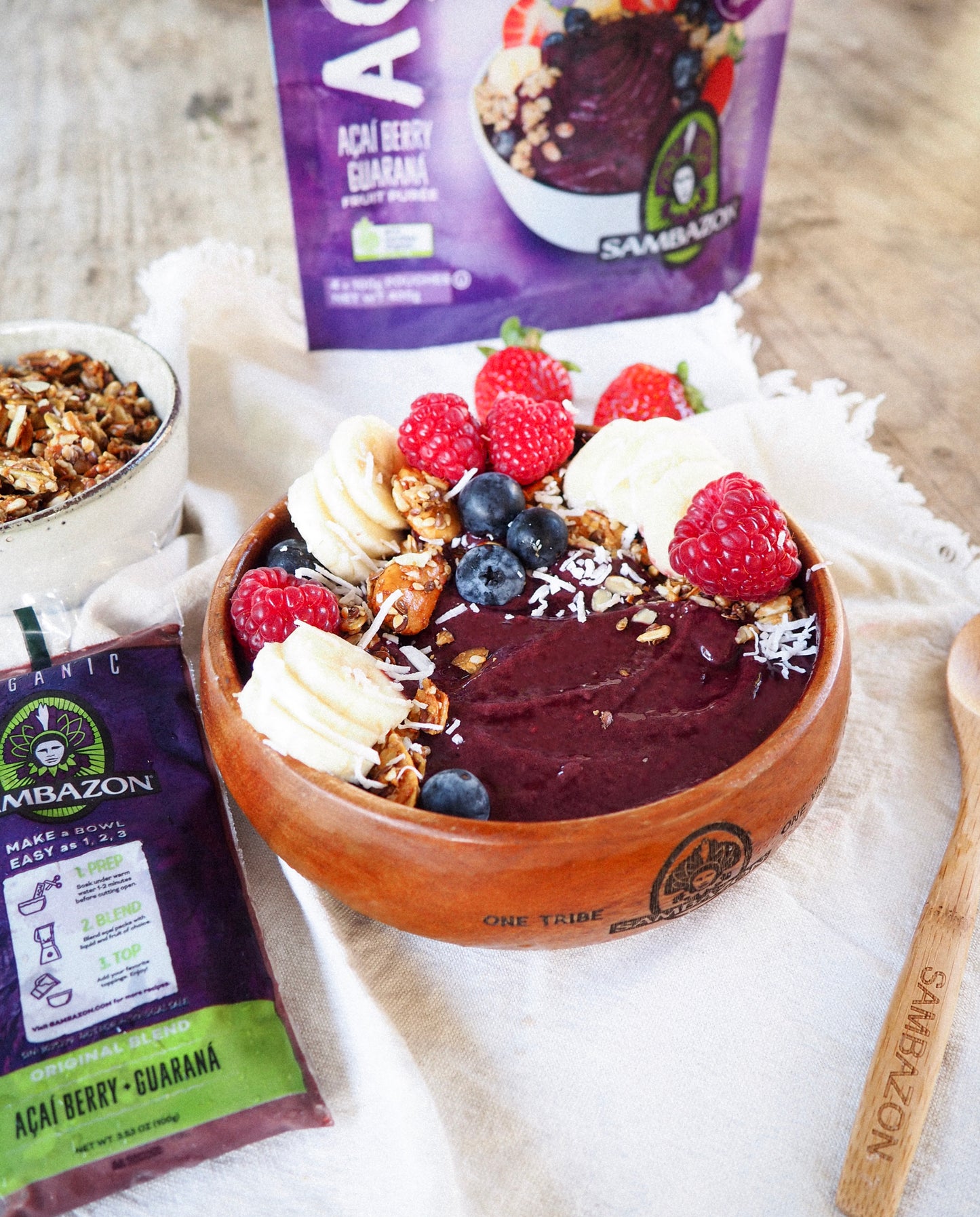 Sambazon Original Açaí Superfruit Packs 400g (4x100g)