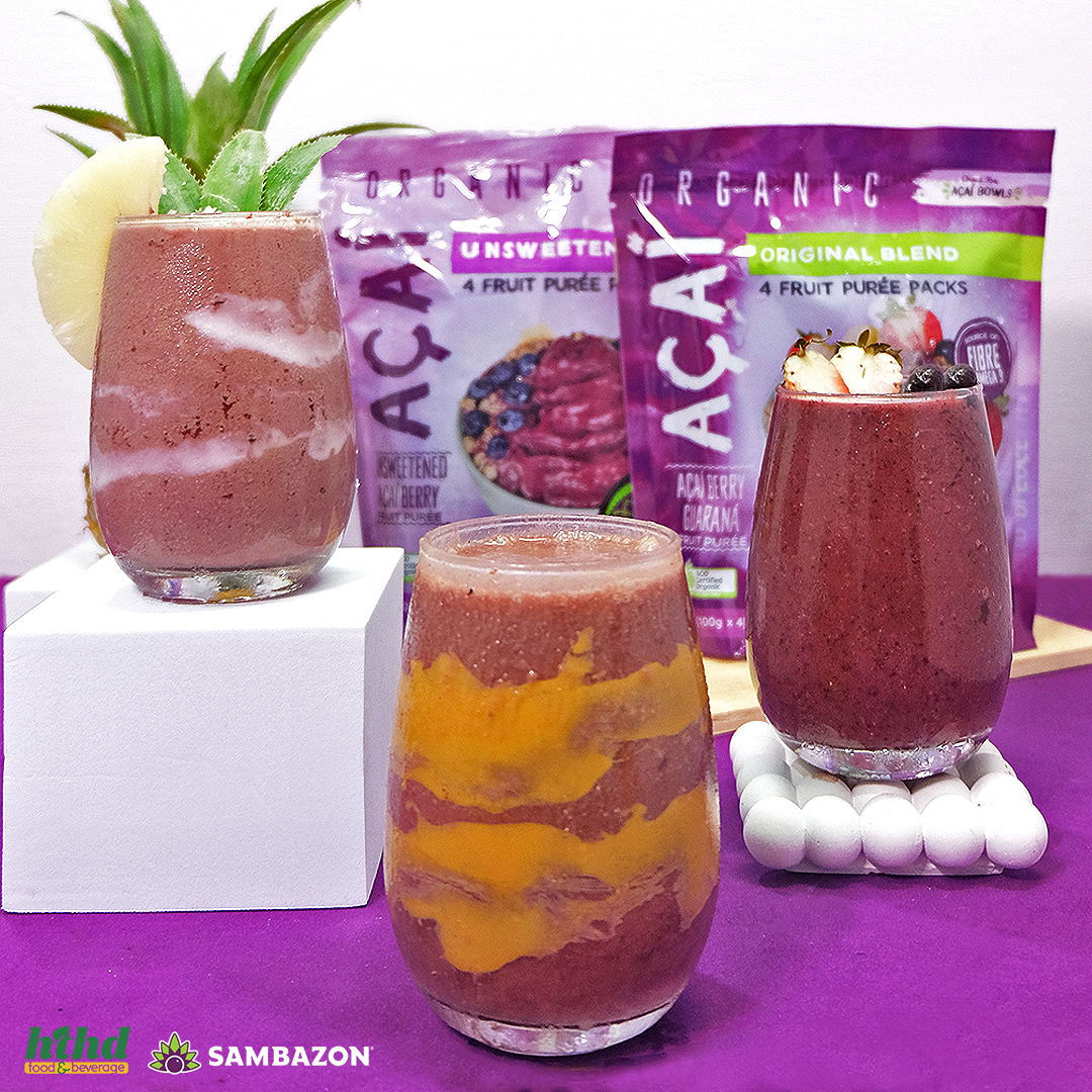 Sambazon Original Açaí Superfruit Packs 400g (4x100g)
