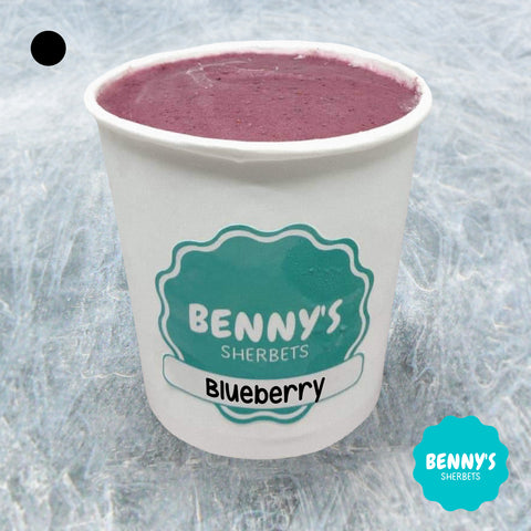 Benny's Sherbets Blueberry